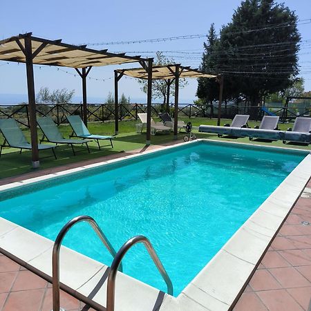 Villa Egle Belpasso, Villa Vacanza Con Piscina Buitenkant foto