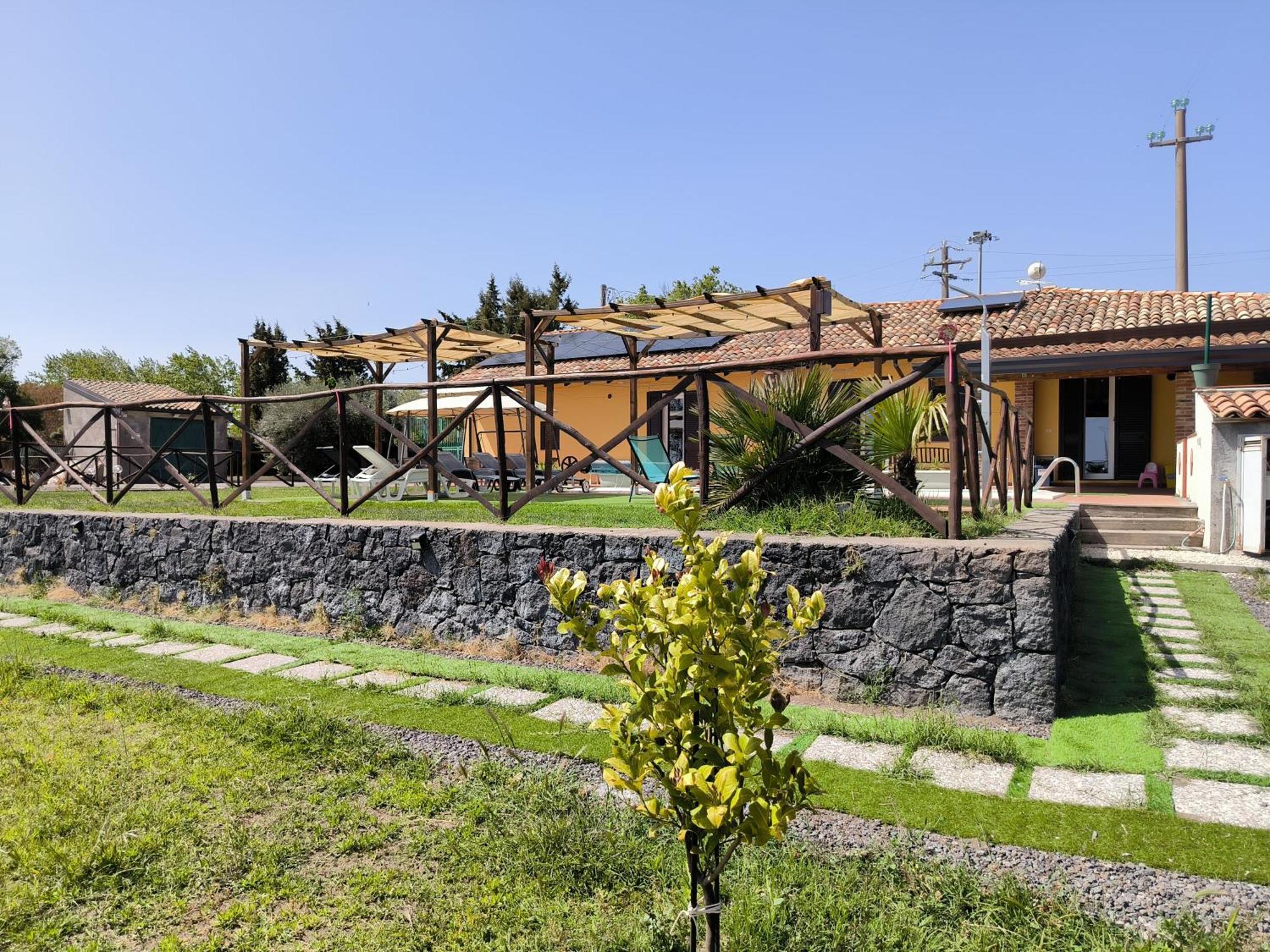 Villa Egle Belpasso, Villa Vacanza Con Piscina Buitenkant foto