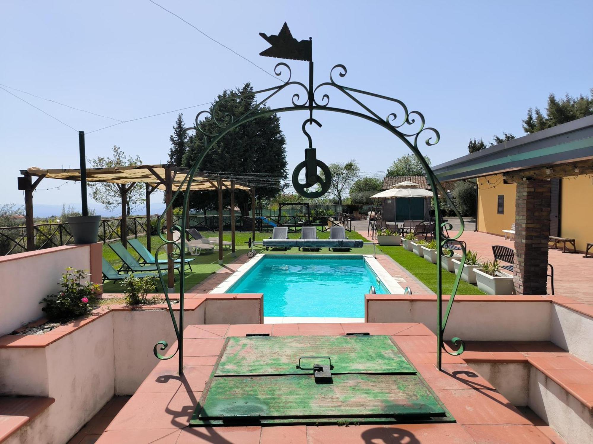 Villa Egle Belpasso, Villa Vacanza Con Piscina Buitenkant foto