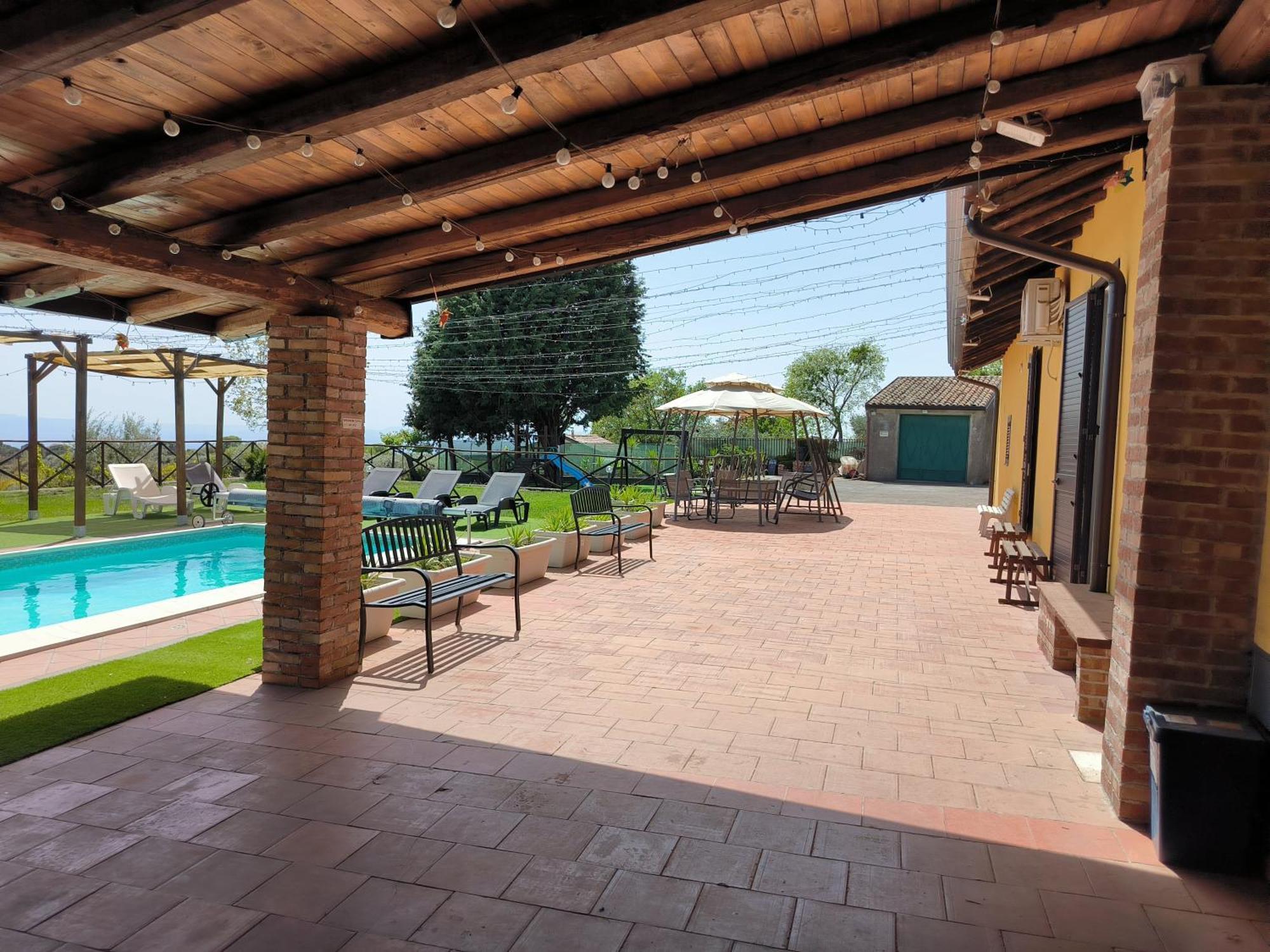 Villa Egle Belpasso, Villa Vacanza Con Piscina Buitenkant foto