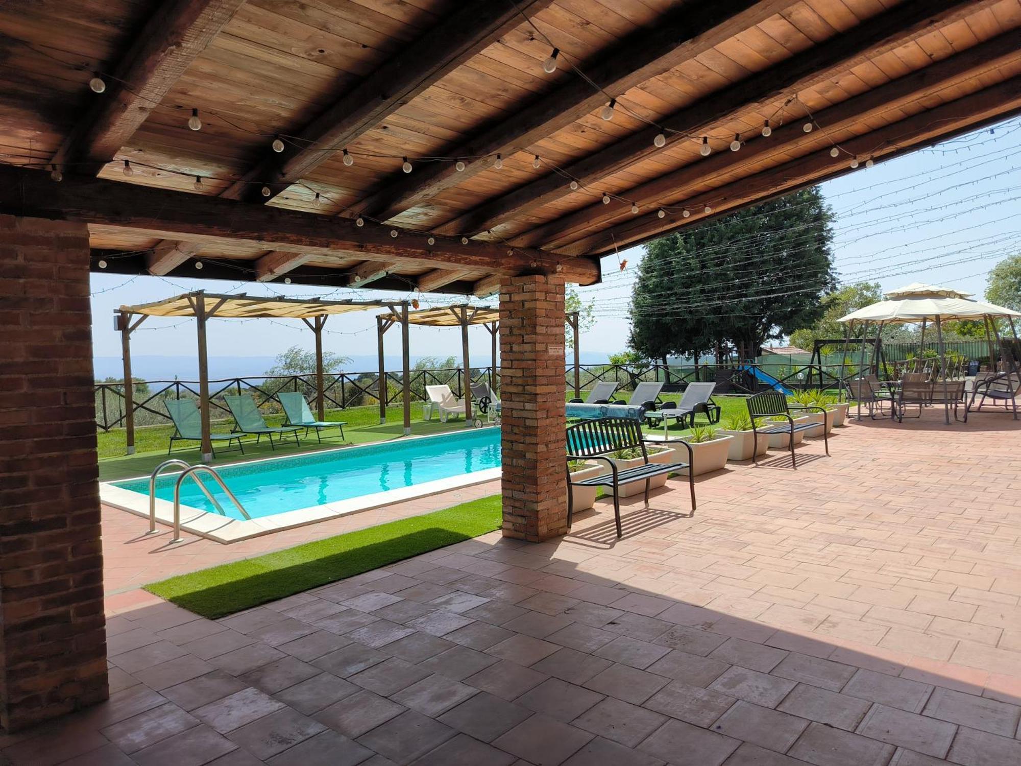 Villa Egle Belpasso, Villa Vacanza Con Piscina Buitenkant foto