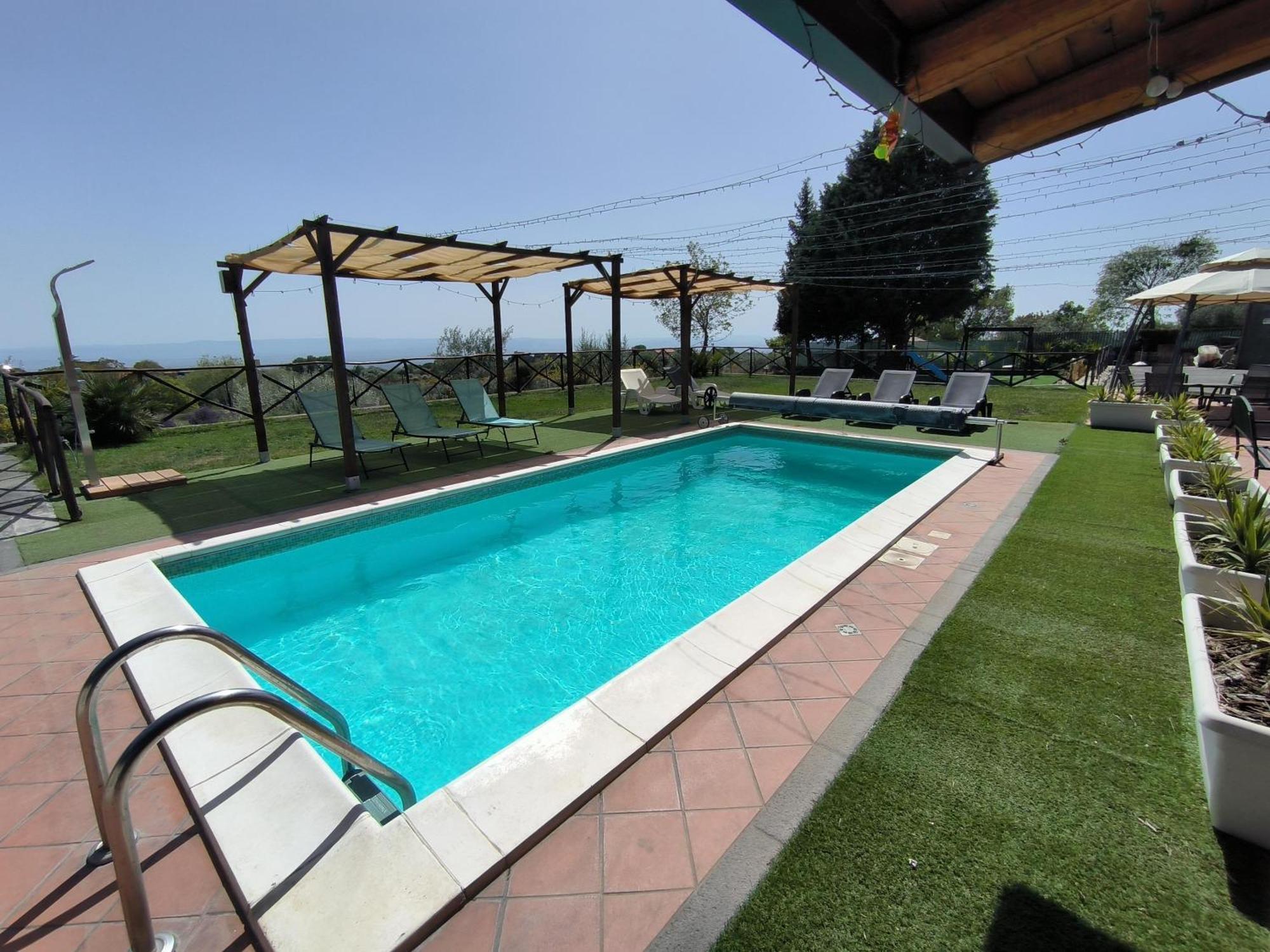 Villa Egle Belpasso, Villa Vacanza Con Piscina Buitenkant foto