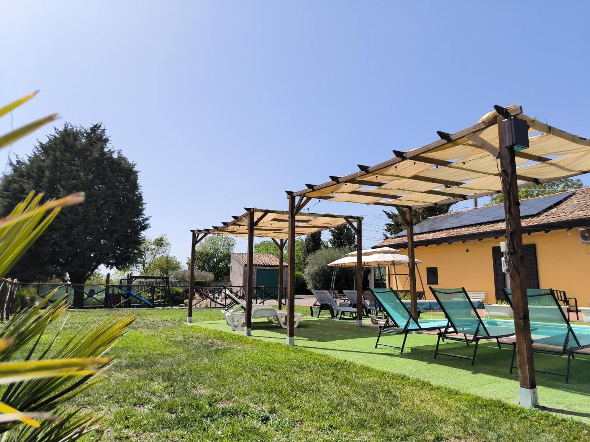 Villa Egle Belpasso, Villa Vacanza Con Piscina Buitenkant foto